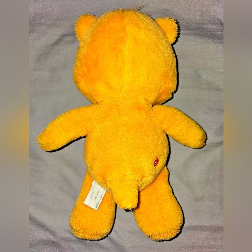 Vintage Care Bears Tenderheart Bear Plush Stuffed Animal 2002 Tender Heart 8” - Picture 3 of 5